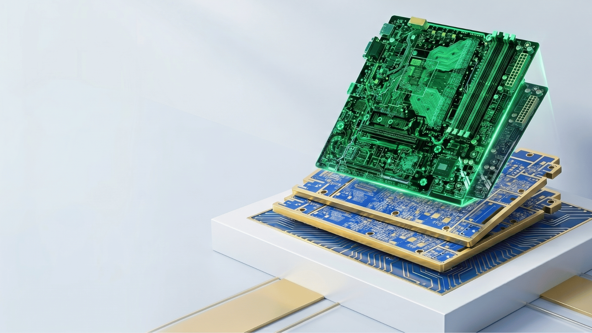 PCB üretim sipariş ekranı ve Gerber dosyası